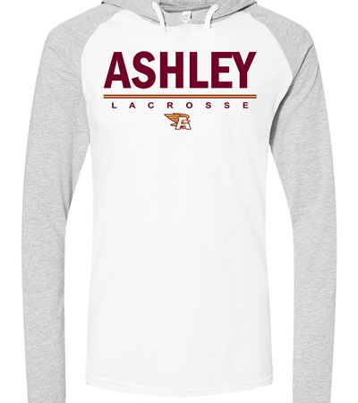 Ashley Lacrosse Raglan Long Sleeve T - Orders due Wednesday, March 13, 2024